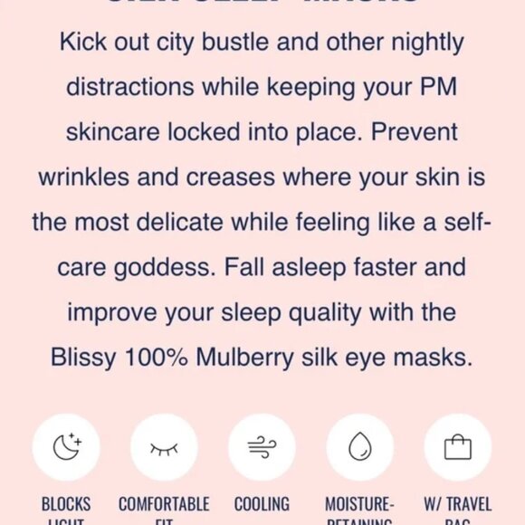 Blissy Emerald Silk Sleep Mask - Picture 4 of 5